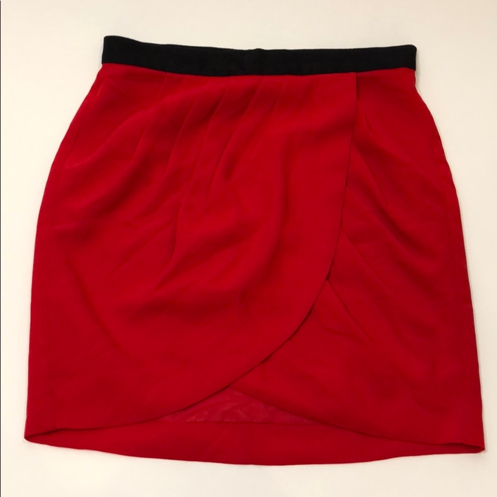 Banana Republic Size 4 Red Tulip Pencil Dress